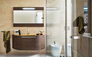 Beautiful Modern Beige Bathroom Vanity Designs