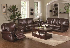 Most Charming Living Room Designs With Leather Furniture