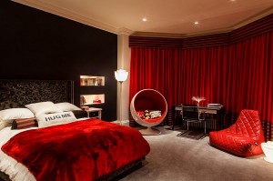 Bold Ideas for Red and Black Bedrooms