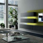 Vibrant Green And Gray Living Rooms Ideas