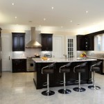 Bold Dark Cabinet Kitchen Designs