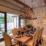Charming And Charismatic Mediterranean Dining Room Design