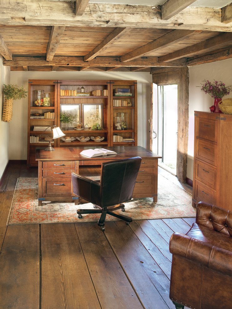 Cool And Classic Rustic Home Office Designs Interior Vogue