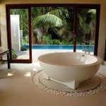 Modern And Popular Tropical Bathroom Designs