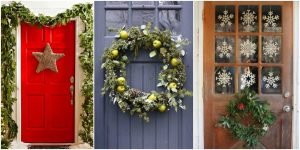 41 Cool And Classy Christmas Door Decoration Ideas